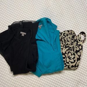 3 Ann Taylor Blouses
